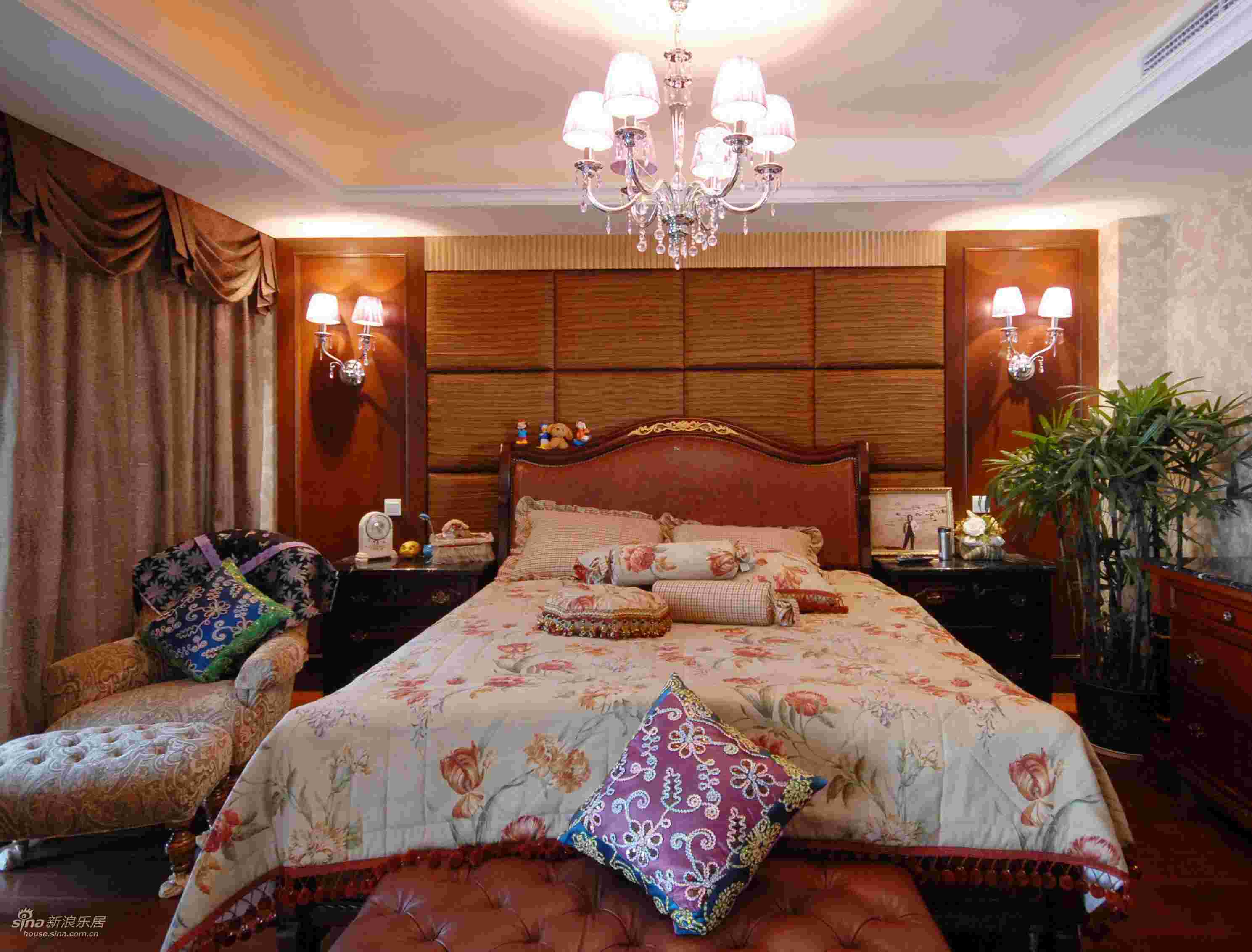 欧式 三居 卧室图片来自用户2745758987在别墅设计57的分享
