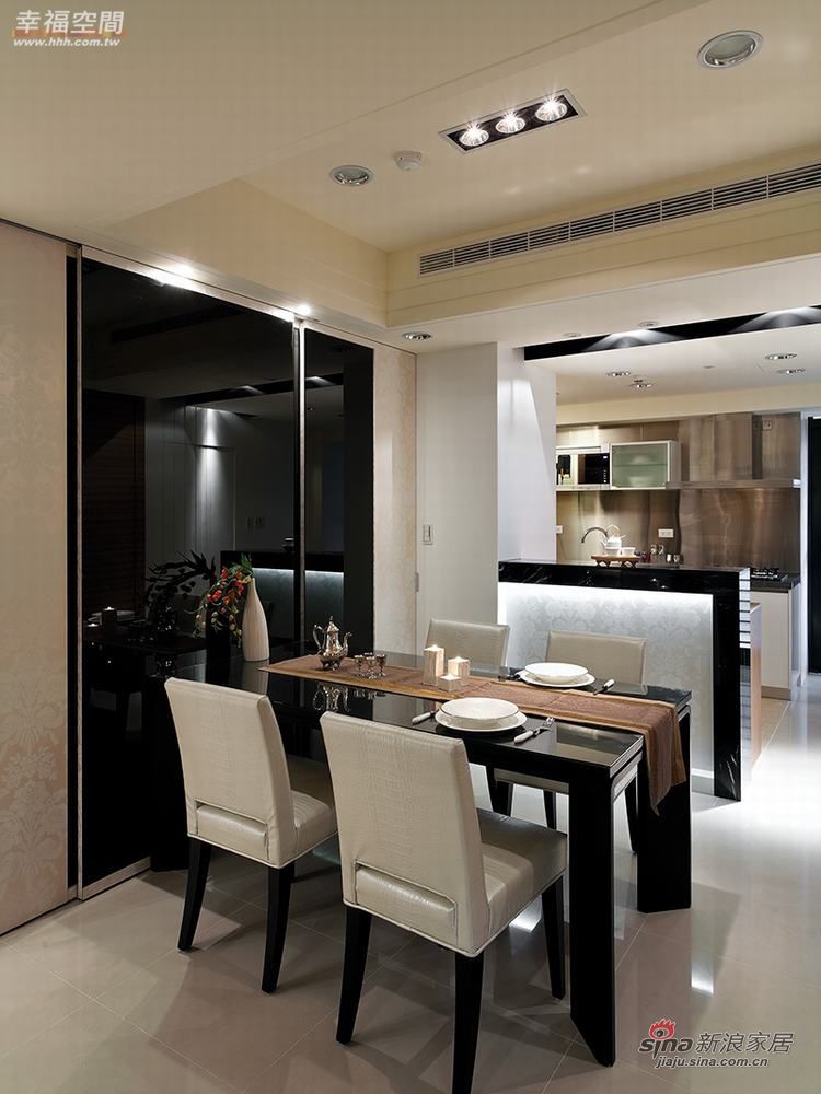 中式 公寓 餐厅图片来自幸福空间在125平大气中式大宅生活63的分享