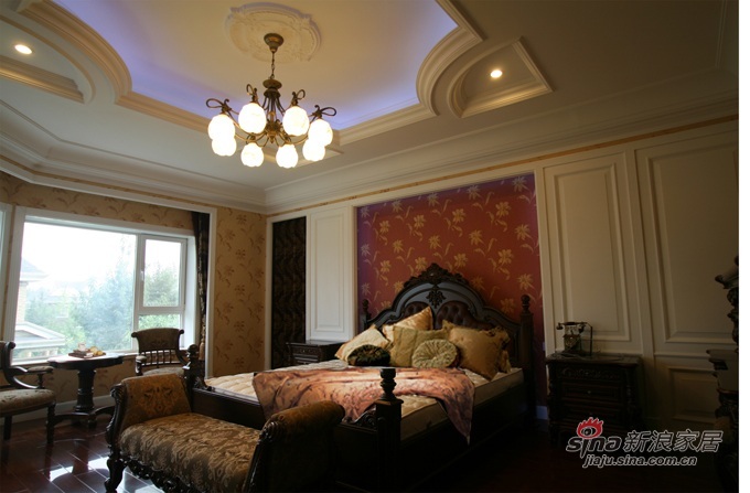 欧式 别墅 卧室图片来自用户2772856065在480平奢华霸气3代同堂和美家34的分享