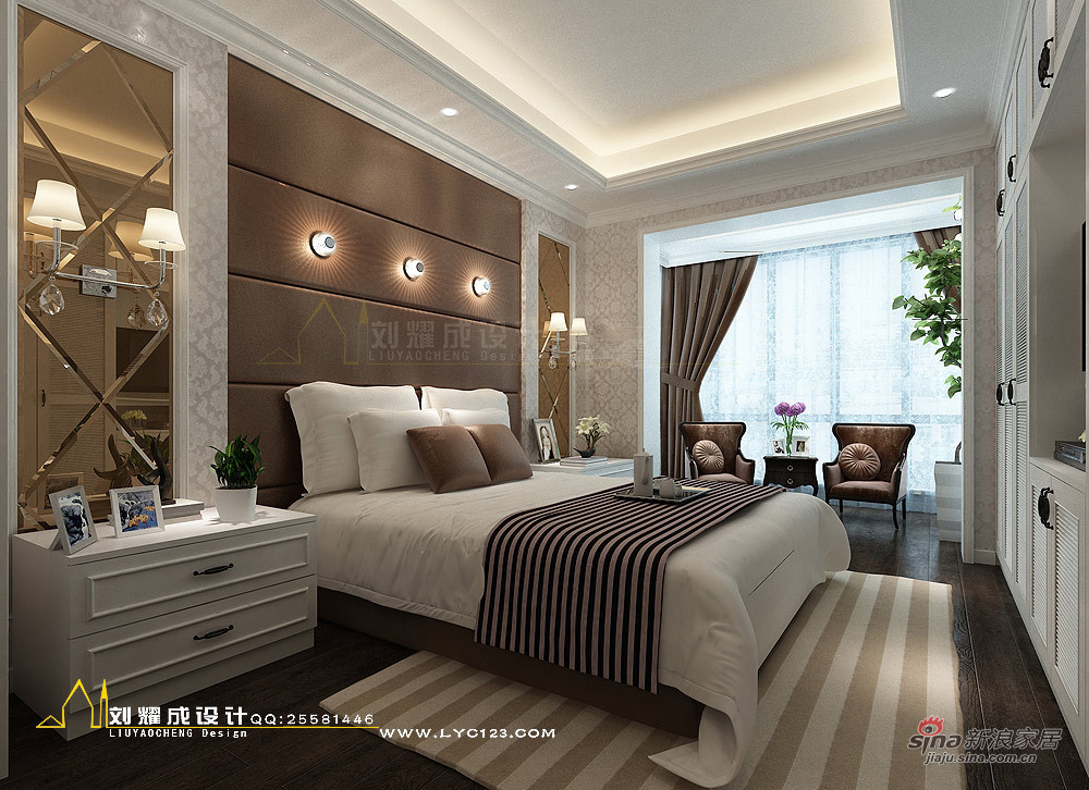 欧式 复式 卧室图片来自用户2757317061在【高清】梦之蓝250平米复式楼设计50的分享