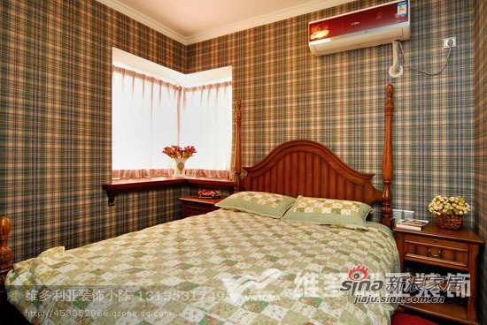 欧式 别墅 卧室图片来自用户2746889121在幸福里别墅-美式乡村风格54的分享