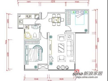 94平华丽欧式风两居61