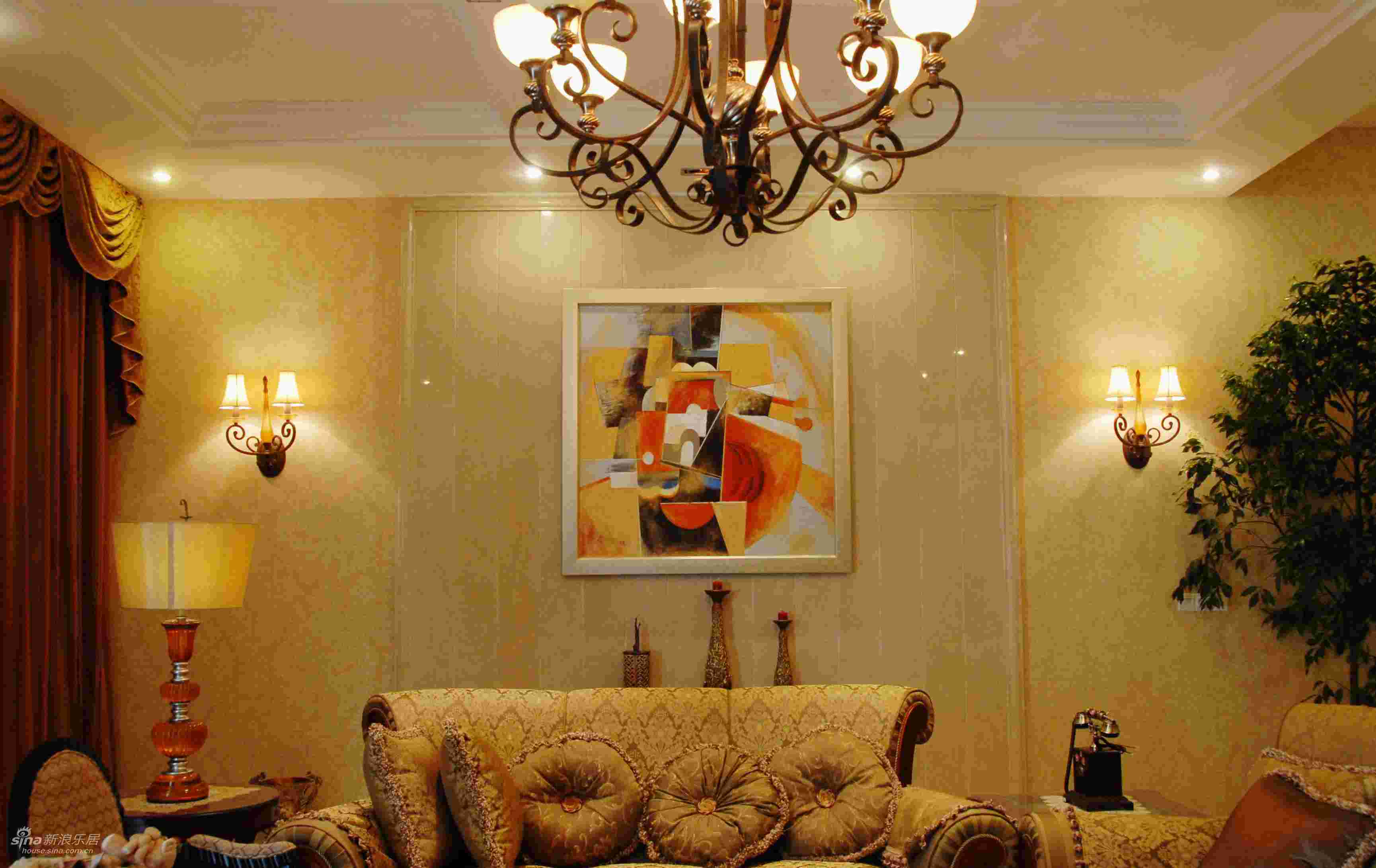 欧式 三居 客厅图片来自用户2745758987在别墅设计57的分享