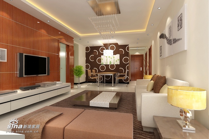简约 一居 客厅图片来自用户2558728947在北京新天地现代简约设计64的分享