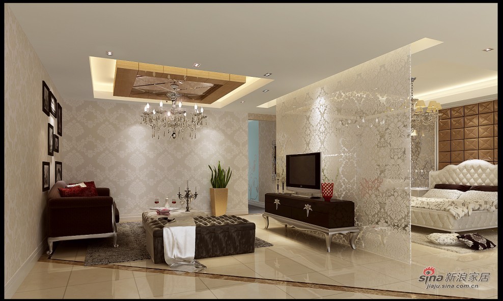 简约 一居 客厅图片来自用户2738813661在70平米2居室低调奢华的简欧设计60的分享