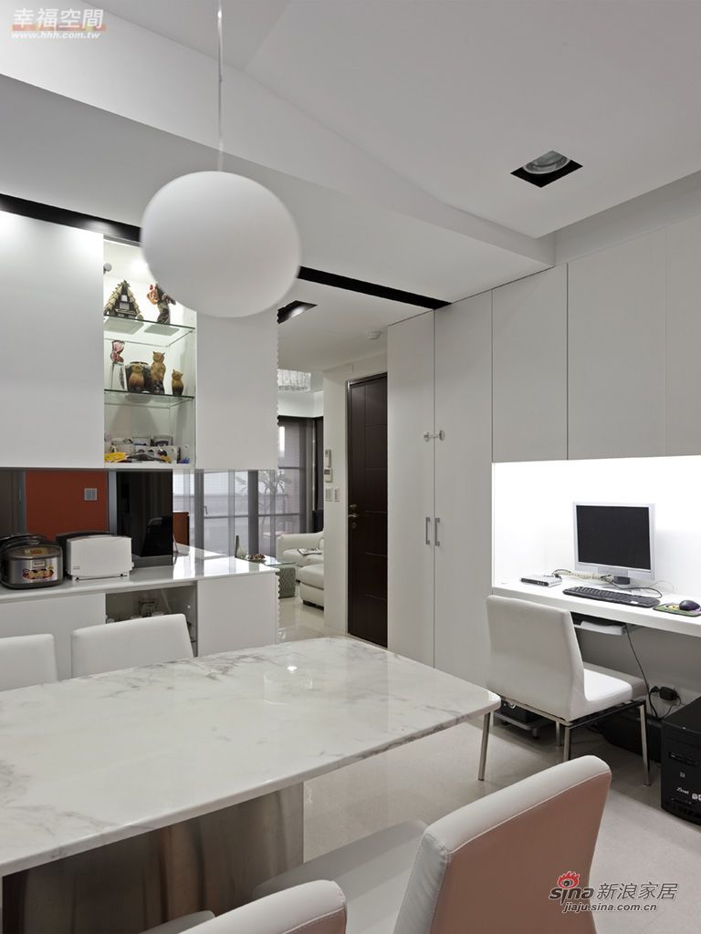 简约 公寓 餐厅图片来自幸福空间在69平米温馨简约的居家客变规划94的分享