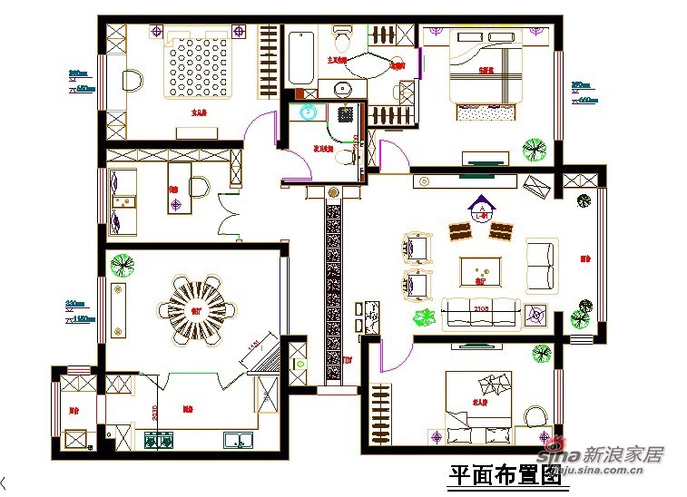 中式 四居 其他图片来自用户1907658205在悦泽苑160平简约中式4居室10的分享