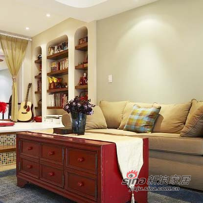 地中海 公寓 客厅图片来自用户2757320995在30W装230平米地中海田园中式混搭家63的分享