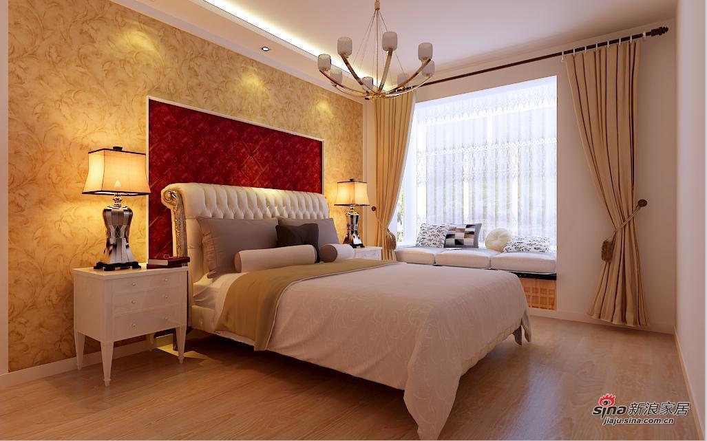 欧式 二居 卧室图片来自用户2746953981在6.4万元 打造松浦观江国际 欧式风格10的分享