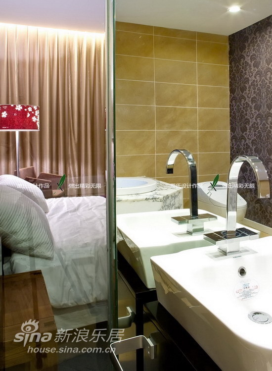 简约 四居 客厅图片来自用户2738829145在上海红星样板房之纯情素雅30的分享