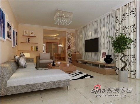 简约 一居 客厅图片来自用户2737786973在步步惊心5.1W装100平米家的温馨10的分享