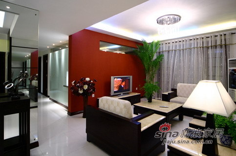 简约 二居 客厅图片来自用户2739081033在经典红黑配，演绎时代新风尚23的分享