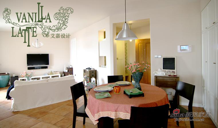 地中海 二居 餐厅图片来自用户2756243717在小白领6W装85平清新简约2居室20的分享