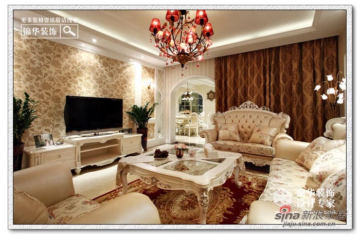 欧式 四居 客厅图片来自用户2746889121在恒安嘉园——低调的奢华23的分享