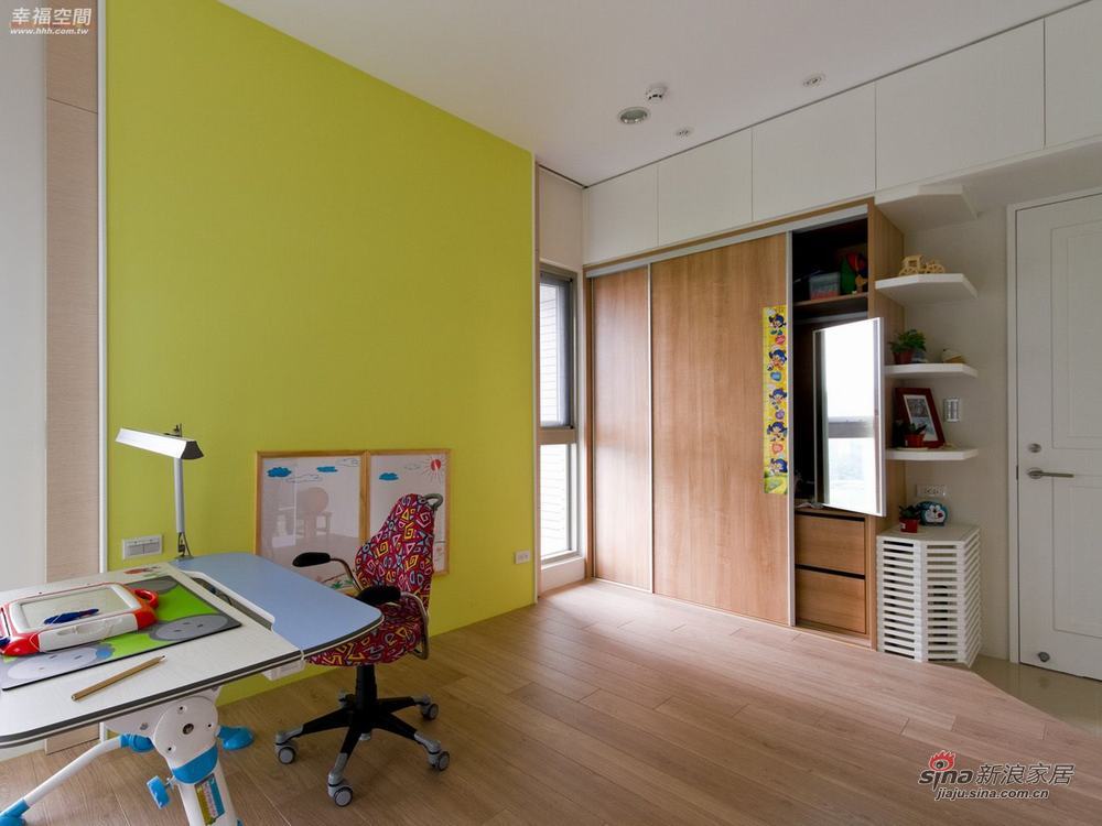 简约 三居 儿童房图片来自幸福空间在【高清】138平色彩鲜明温馨大三居22的分享