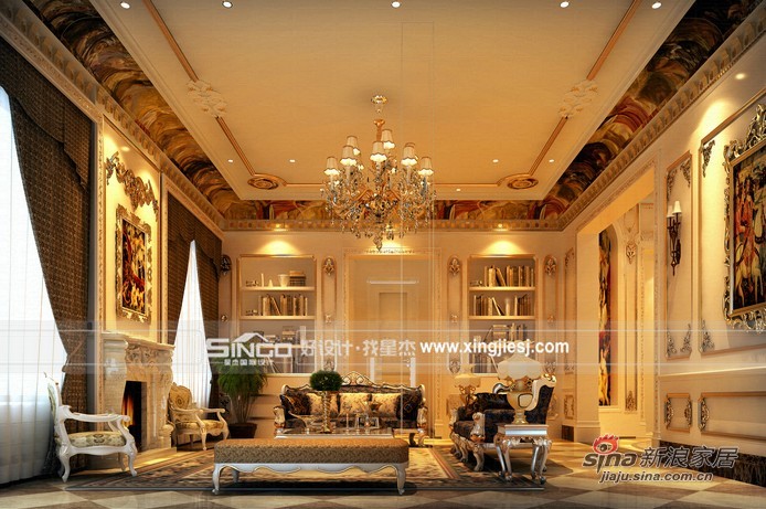 其他 别墅 客厅图片来自用户2557963305在独特法式风格缔造完美家居76的分享