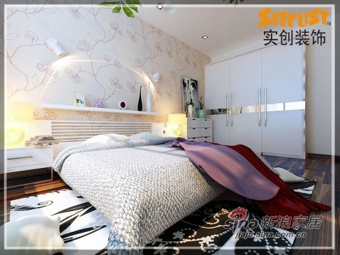 混搭 三居 卧室图片来自用户1907691673在7.6万打造滨海新区145平温馨简约设计54的分享
