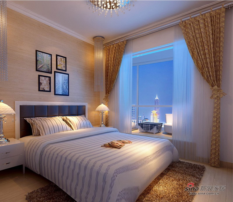 中式 公寓 卧室图片来自用户1907696363在紫薇曲江意境73的分享
