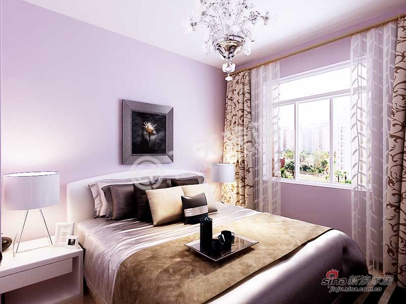 简约 二居 卧室图片来自阳光力天装饰在宝聚家园-两室两厅一厨一卫-现代简约28的分享