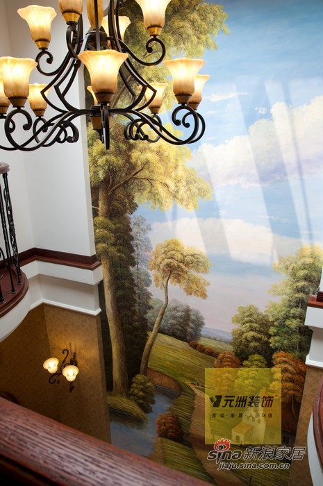 美式 别墅 客厅图片来自用户1907686233在270平米龙熙顺景别墅美式风格装修29的分享