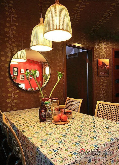 混搭 一居 餐厅图片来自用户1907691673在62平米小资家pk科技小屋16的分享