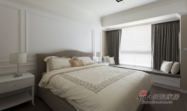 现代 三居 卧室图片来自佰辰生活装饰在9万打造110平丰富色彩现代居家65的分享