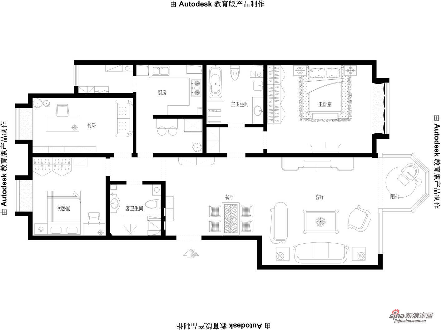 混搭 三居 其他图片来自用户1907691673在10万装140平？这个可以有！91的分享