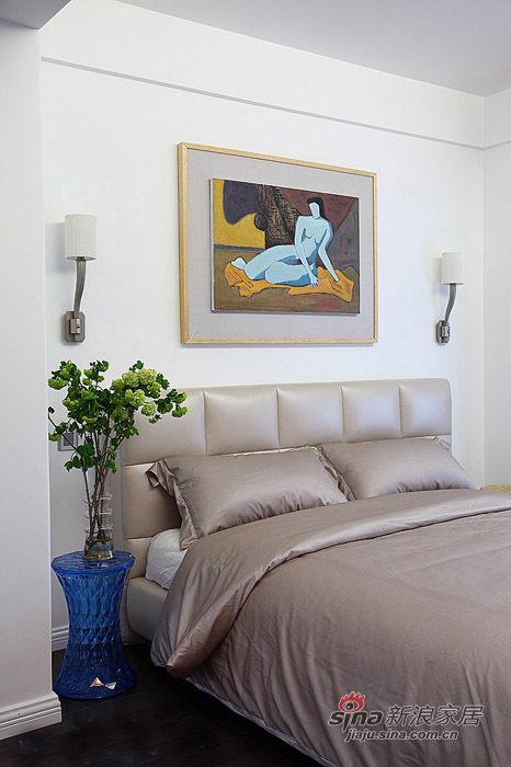 现代 三居 卧室图片来自用户2771250253在9万装88平艺术爱侣3居86的分享