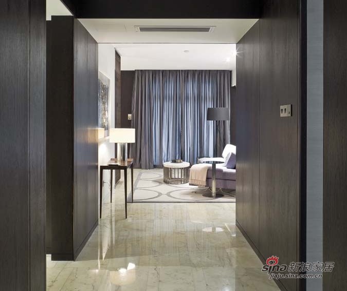 现代 三居 客厅图片来自家装大管家在【高清】130平大气时尚典雅3居室59的分享