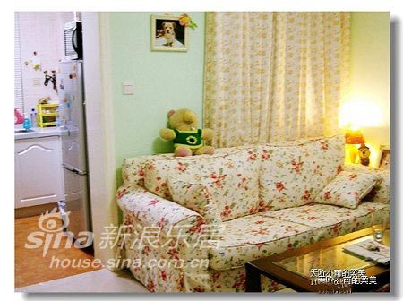 简约 一居 客厅图片来自用户2739378857在小户型设计266的分享