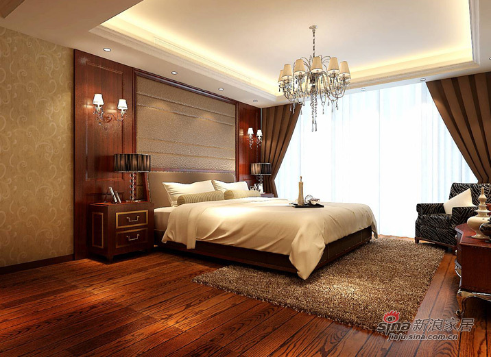 新古典 三居 卧室图片来自用户1907701233在131平现代中式风格美家95的分享