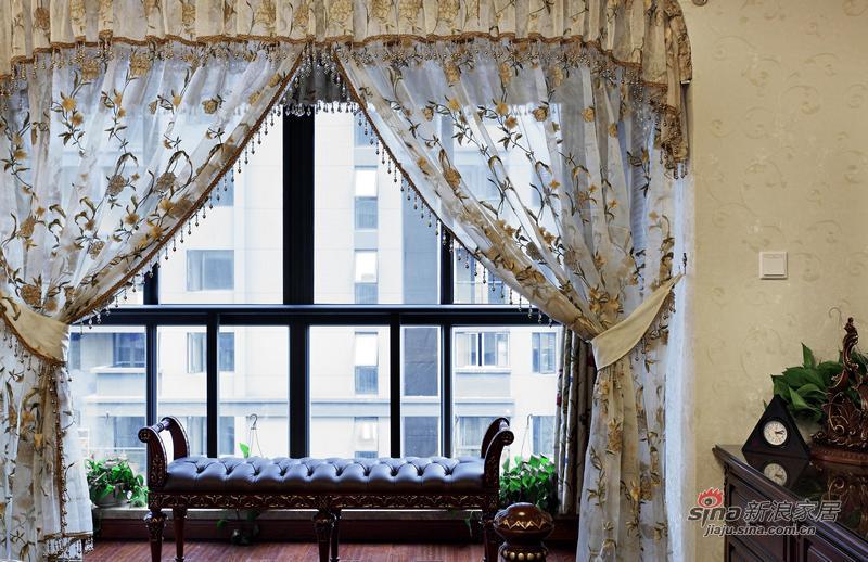 美式 四居 卧室图片来自用户1907685403在精品美式风格设计171平米20万装42的分享