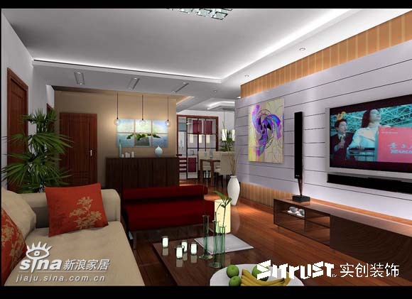 简约 三居 客厅图片来自用户2557979841在实创装饰翠城设计方案42的分享