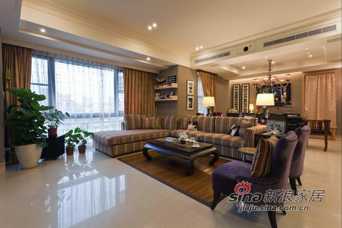 简约 二居 客厅图片来自用户2737782783在小预算打造现代美式居家25的分享