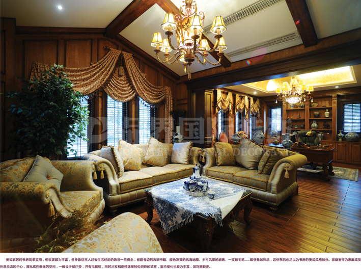 美式 别墅 客厅图片来自用户1907686233在【多图】600平美式风格实景照片美景菩提74的分享