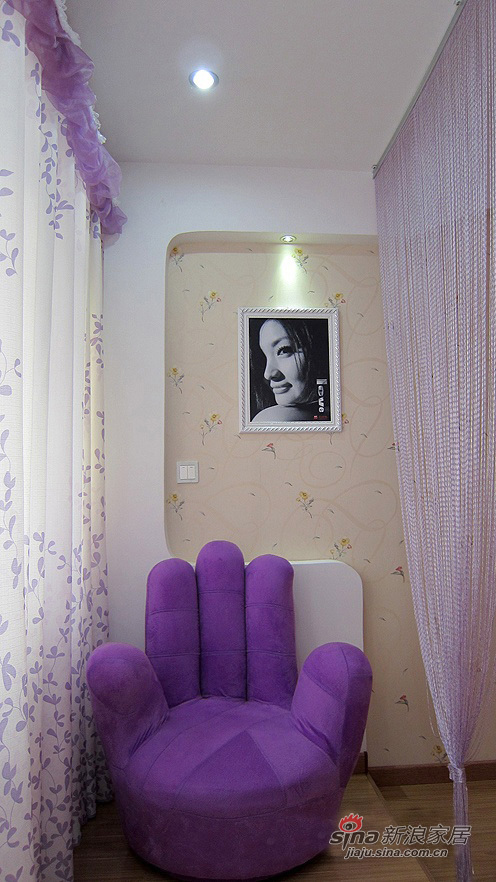 简约 二居 卧室图片来自用户2739153147在98平粉色婚房 6万温馨的家92的分享