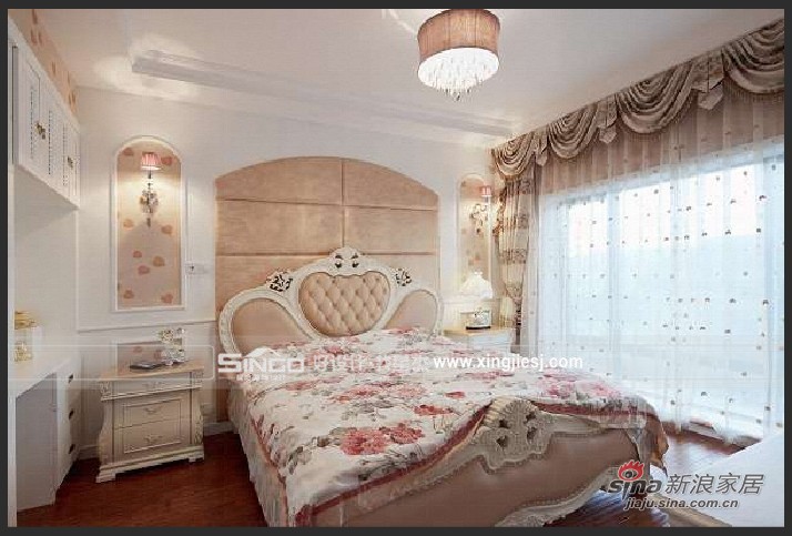 欧式 别墅 卧室图片来自用户2772873991在大气细腻的欧式风格43的分享