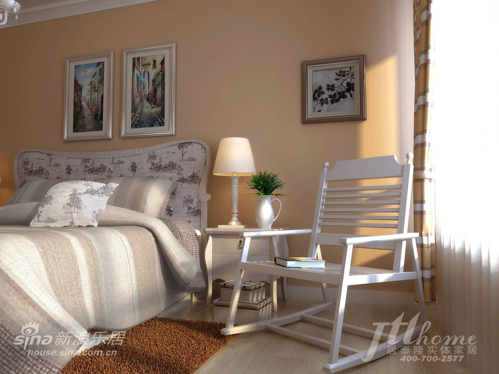 简约 三居 卧室图片来自用户2739378857在纯美芬芳的家居风格90的分享