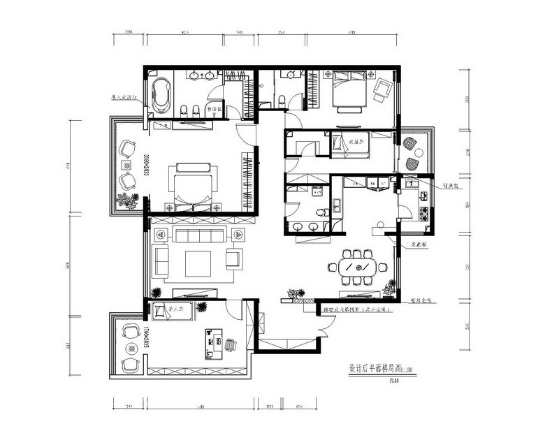 欧式 四居 客厅图片来自用户2746948411在最适宜居住的沉稳欧式设计87的分享