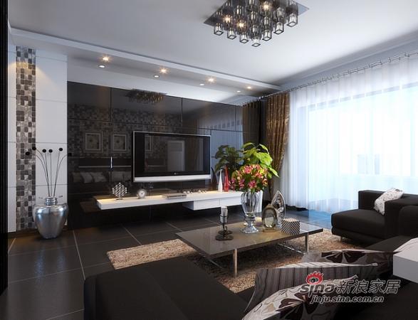 简约 三居 客厅图片来自用户2737786973在京贸国际城现代简约27的分享