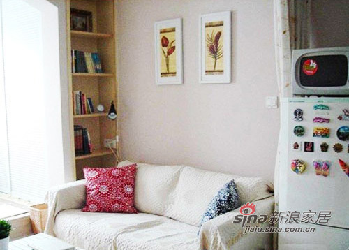 田园 公寓 客厅图片来自用户2737946093在5.5万装修费用 单身MM温暖40平25的分享