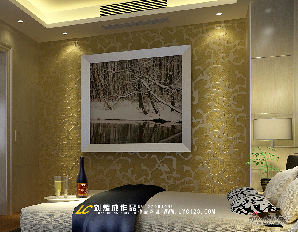 简约 复式 卧室图片来自用户2739153147在【高清】品味古典与现代交相辉映的复式豪宅58的分享