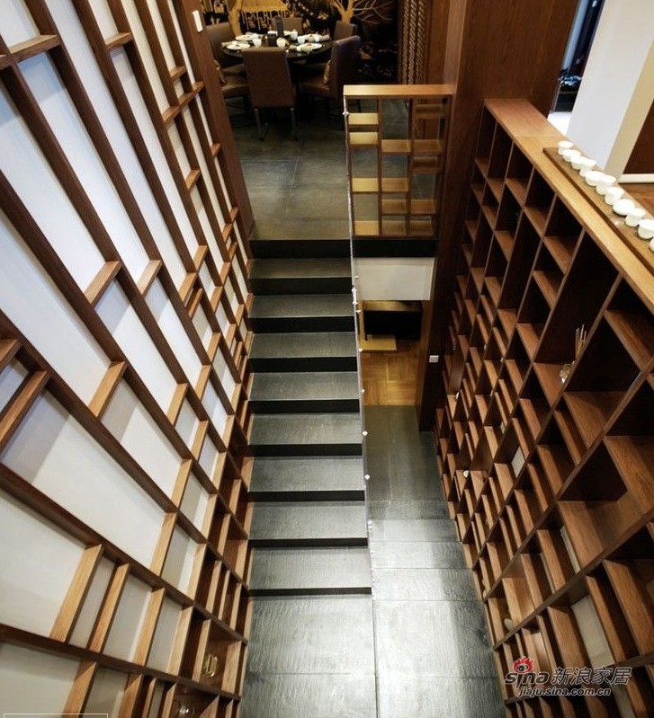 中式 复式 楼梯图片来自用户1907658205在苏州人士20万装160平方现代中式复式52的分享