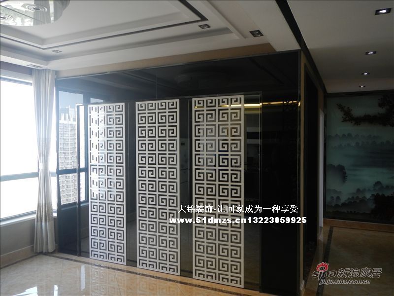 中式 三居 客厅图片来自用户1907696363在新中式风格主题住宅装修设计96的分享