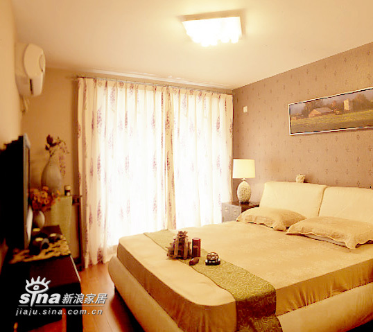 中式 一居 卧室图片来自用户2748509701在营造现代中国风之家72的分享