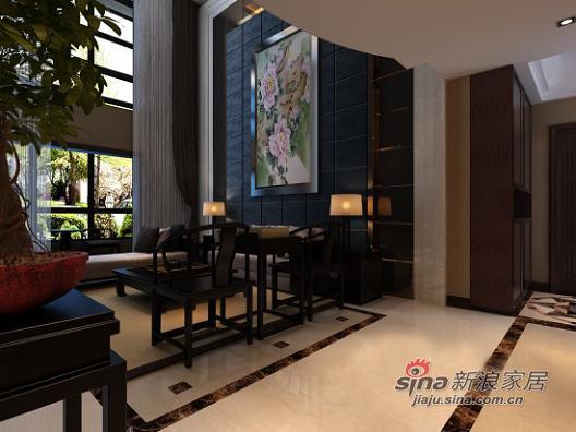 中式 四居 客厅图片来自用户1907658205在18万装新中式古典豪宅86的分享
