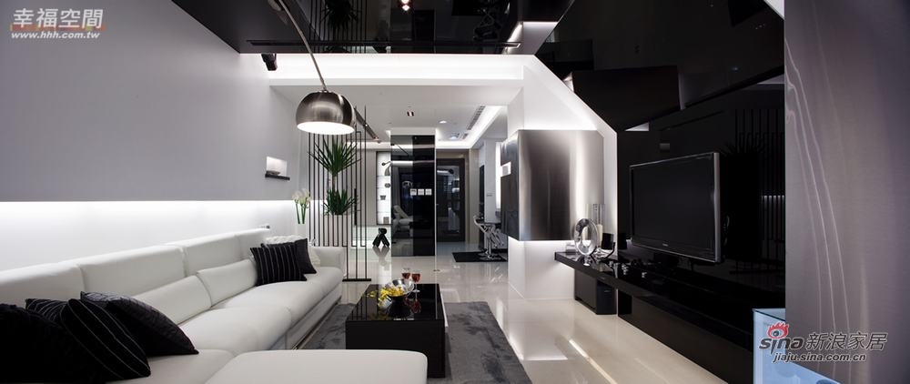 现代 三居 客厅图片来自幸福空间在102平都市生活现代风格体验81的分享
