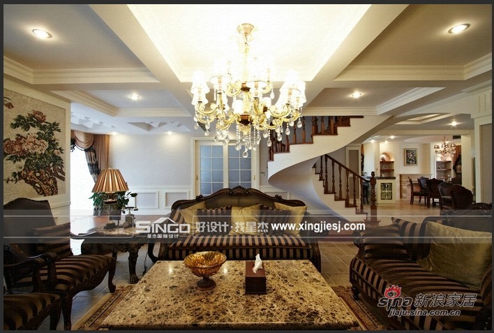 欧式 别墅 客厅图片来自用户2745758987在欧式风格一种生活情调的彰显31的分享