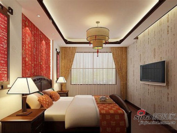 中式style卧室装修效果图67