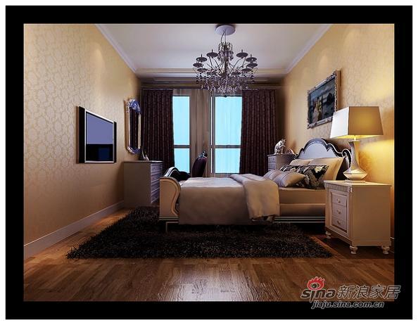 欧式 四居 卧室图片来自用户2772873991在23万150平欧式豪宅53的分享